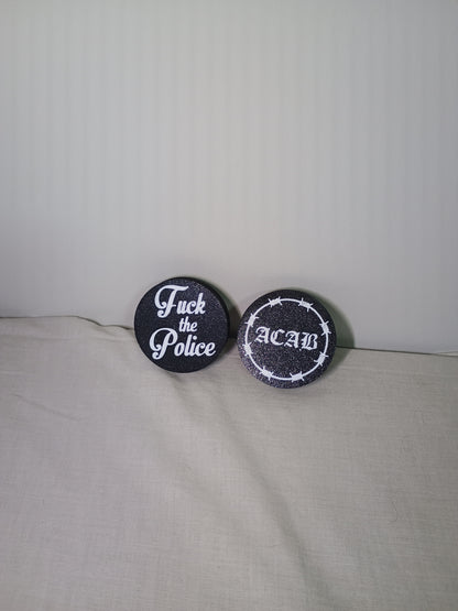 Grinder ACAB / Fuck the poliice