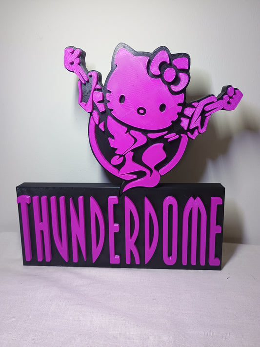 Decoración Thunderdome x HelloKitty