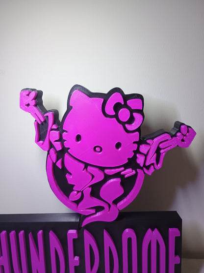 Decoración Thunderdome x HelloKitty