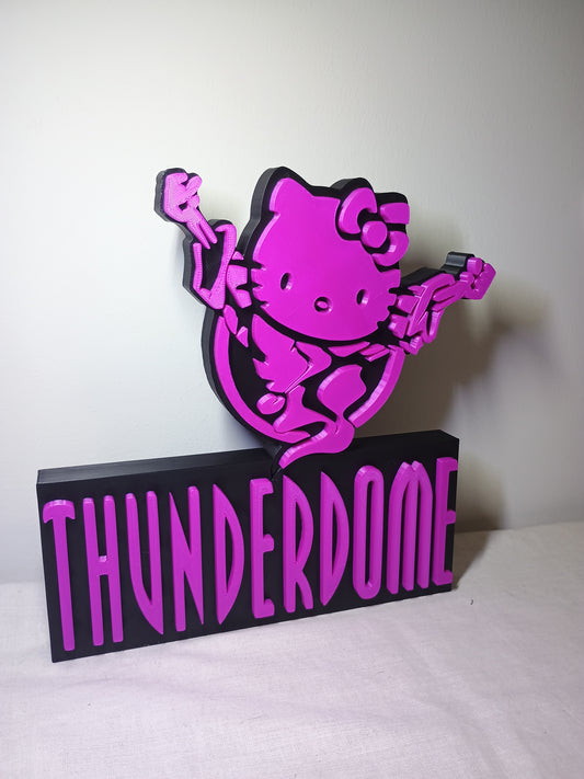 Decoración Thunderdome x HelloKitty